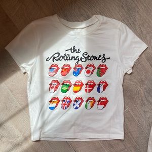 NWOT Rolling Stones Tight Fit Shirt